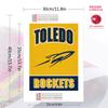 Toledo Rockets 100% Round Full Drill 5D DIY Diamond Painting Embroidery Cross Stitch Rhinestone Décor