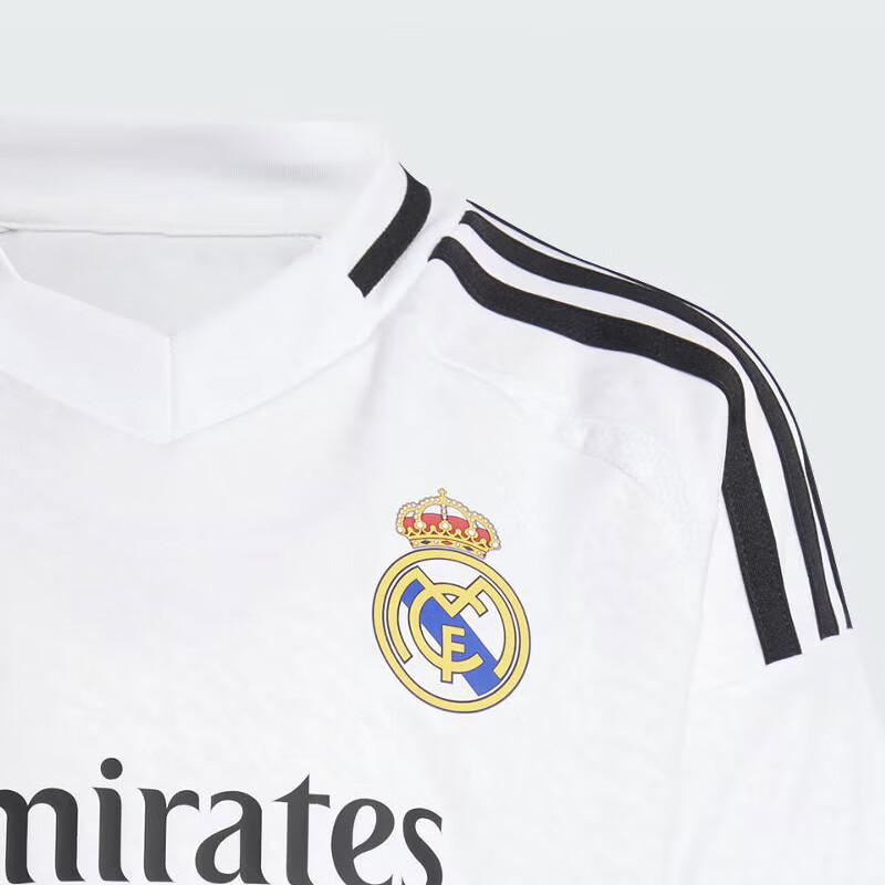 New Adidas Casual Sportswear REAL MADRID 24/25 HOME MINI KIT KIDS White Children Aged 3 7 Years Old IT5175