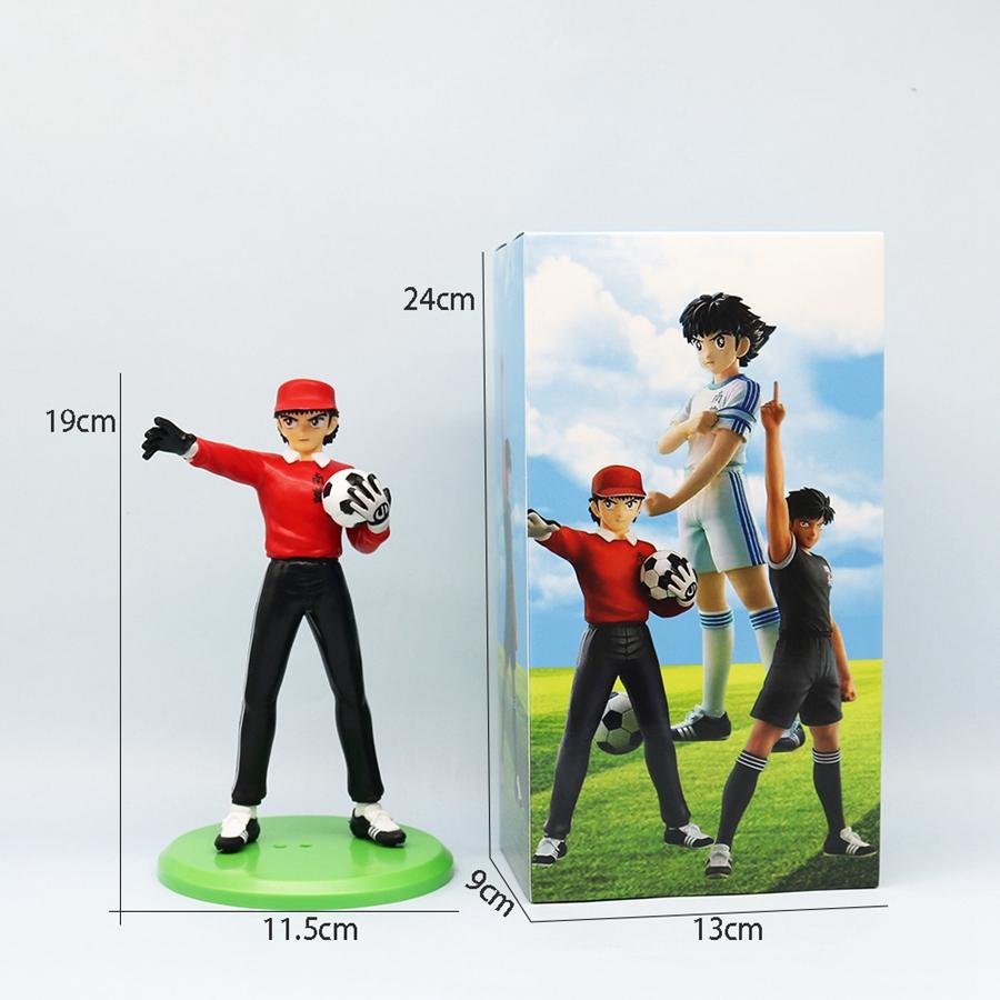 18cm Captain Tsubasa Anime Figure Ozora Tsubasa Action Figures Hyuuga Kojirou/Wakabayashi Genzou Figurine Collection Model Playthings