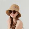 Knitted Hollow Breathable Fisherman Hat Summer Women's Sun Hat