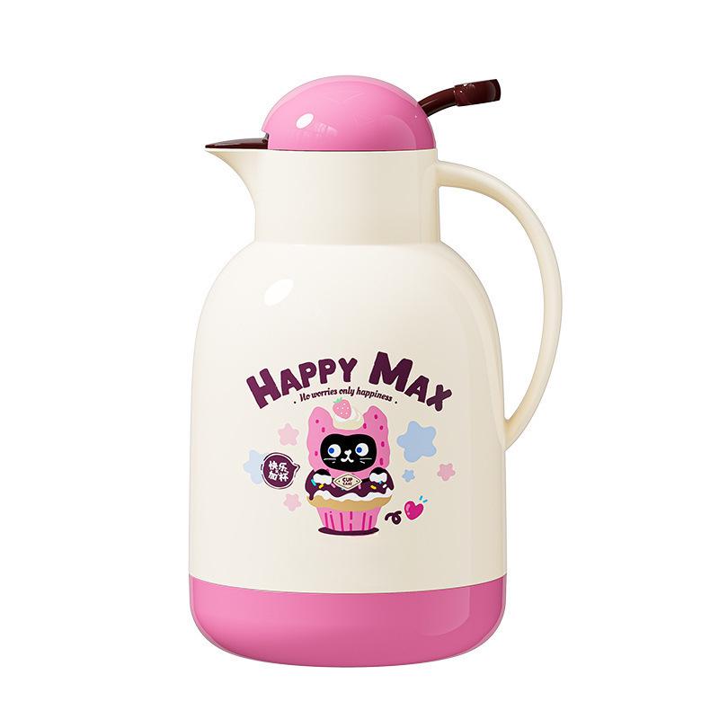 Portable Large Capacity Thermos Flask for Home & Dorm Use - Ideal for Hot Water and Tea
