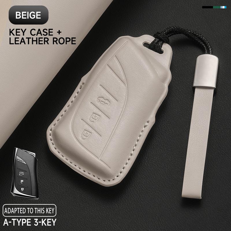 Coque de Protection Porte-clés en Cuir pour Clé de Voiture Lexus NX ES UX US RC LX GX IS RX 200 250h 350h LS 450h 260h 300h UX200