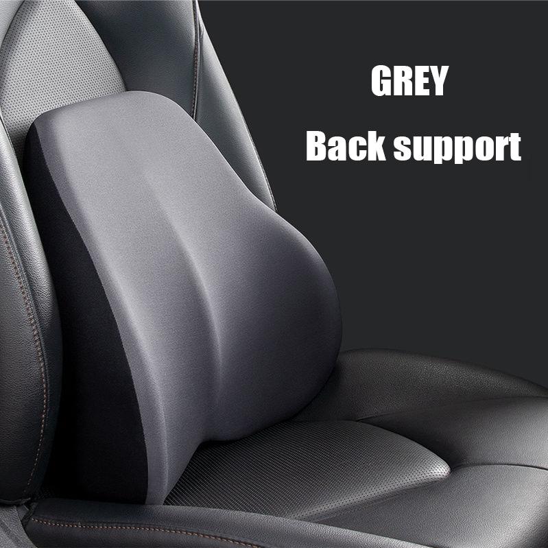 Car Seat Headrest Pillow with Double Straps for Sports Seats Universal Latex Neck Support Cushion Lumbar Back Pad