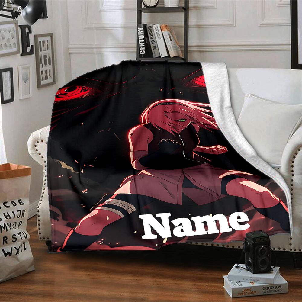 Custom Name Rogue Shinobi'S Awakening Party Blanket For Couch Bed Plush Cozy Fuzzy Blanket Super Soft Warm Blankets For Fall And Winter 0916189