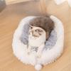 Katzen Nest Katzenbett Haustierbett Herbst und Winter Dick Plüsch Winter Warm Tiefschlaf Nest Haustierbett