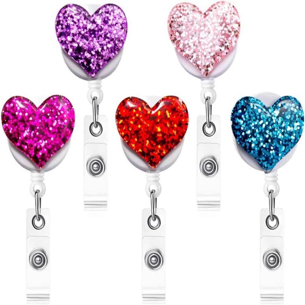 

Выдвижная популярная катушка Bling, упаковка из 5 штук. удостоверение личности