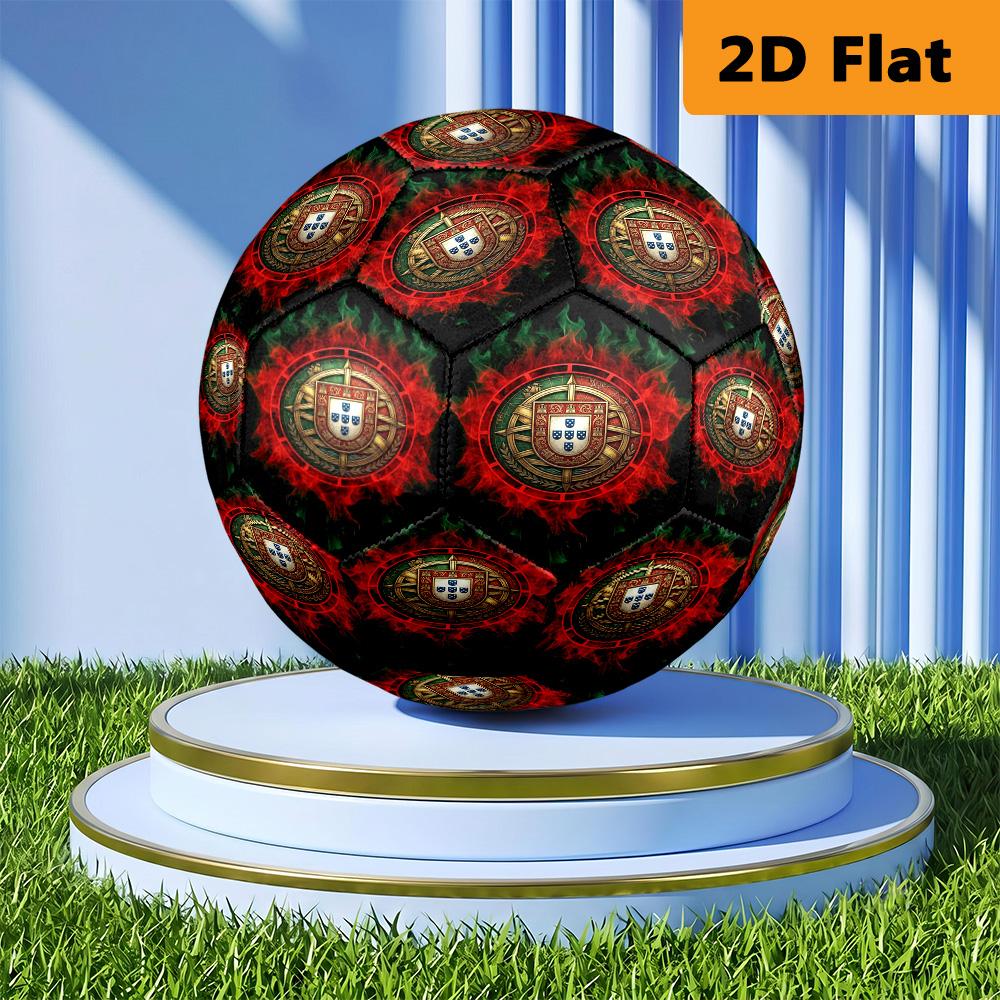 National Emblem Design Soccer Ball Suitable for Both Training and Competition Suitable for Training, Competition, and Indoor and Outdoor Sports.