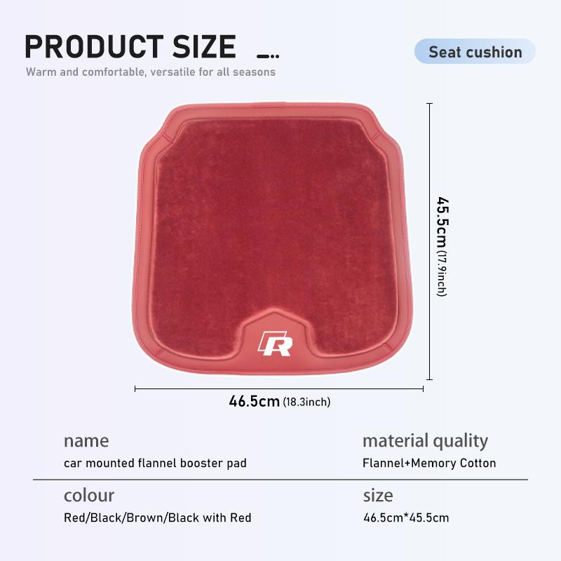 Memory Foam Car Seat Covers Protective Backrest Seat Interior For Volkswagen VW Golf Polo 4 5 6 Passat B5 B6 B7 CC Jetta Tiguan Mk7