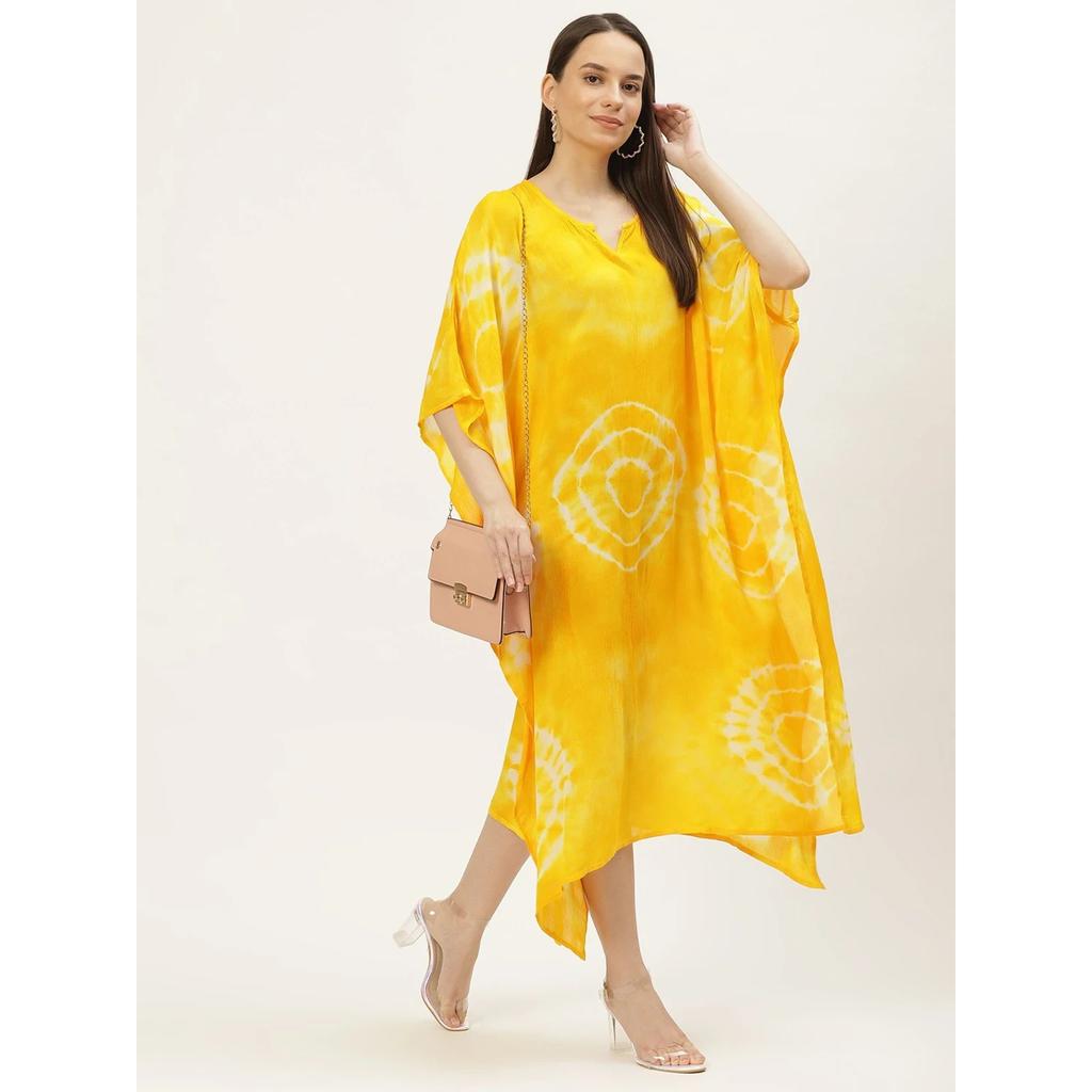 Indian Bollywood Casual Wear Kimono Kaftan Women Beautiful Ethnic Kimono Dress
