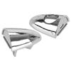 826523W030 82662-3W030 1Pair Front Left&Right Outside Door Handle Covers Caps Fit For Kia Sportage 2011 2012 2013 2014 2015 2016