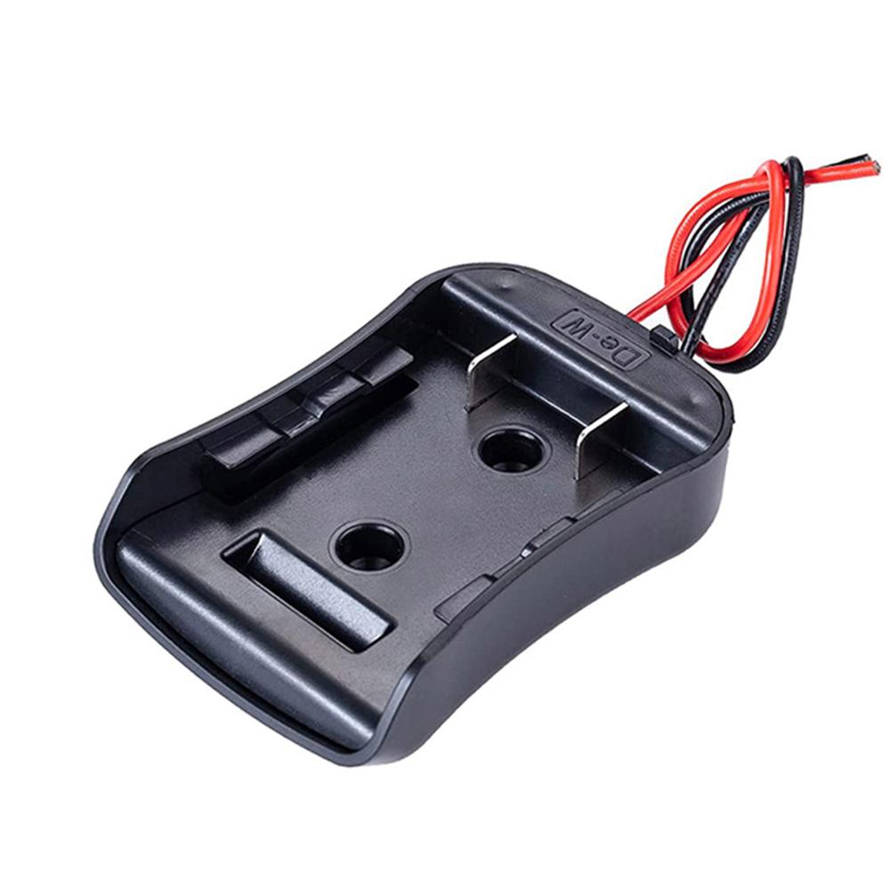 For Dewalt 18V/20V Max Battery Adapters Dock Power DIY Battery Converter Connector 12AWG Home Power Tools Parts Replacement