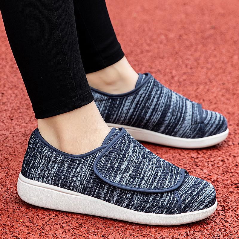 Women's Wide-Fit Breathable Lightweight Walking Shoes - Non-Slip Soft Sole for Elderly Moms & Grandmas