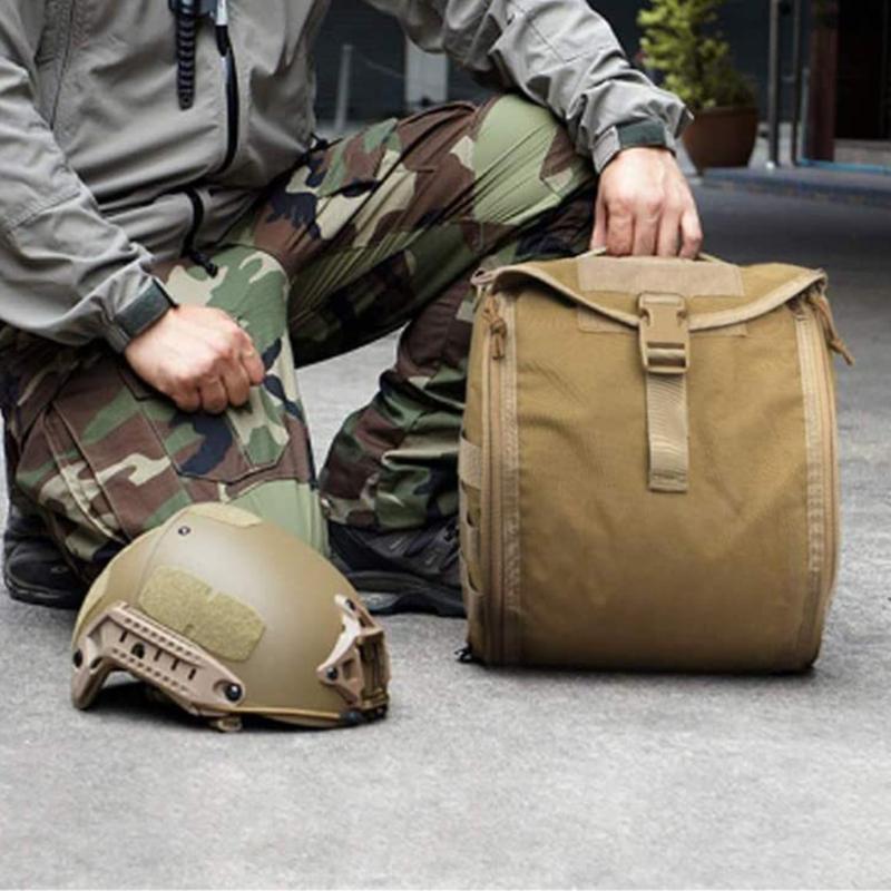 Multifunctional Tacticals Helmet Bag Lightweight Storage Carrying Bag for Carrying Fast Helmet Military Carrying Pouch