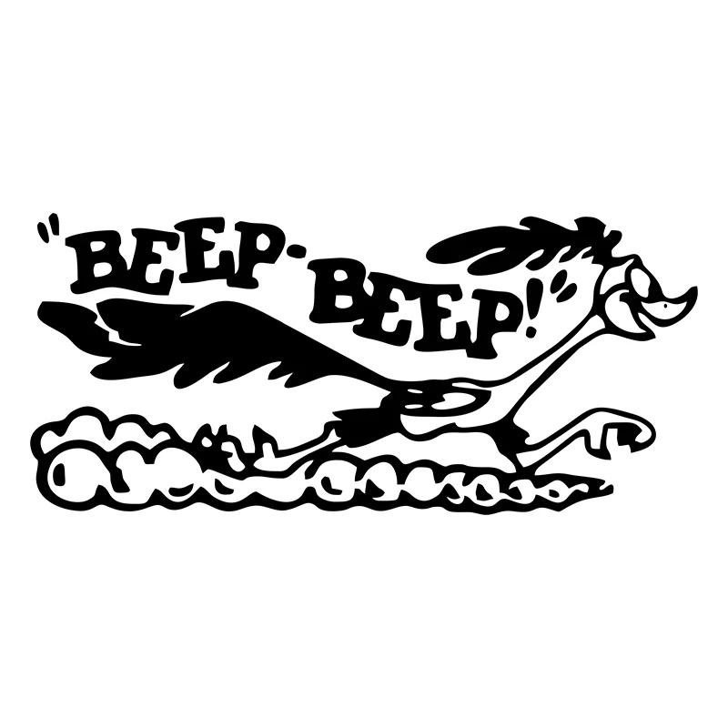 

17x7,7 см наклейка Road Runner мультфильм старый быстрый автомобиль грузовик ноутбук виниловые аксессуары DecaCar аксессуары 17cmx7.7cm