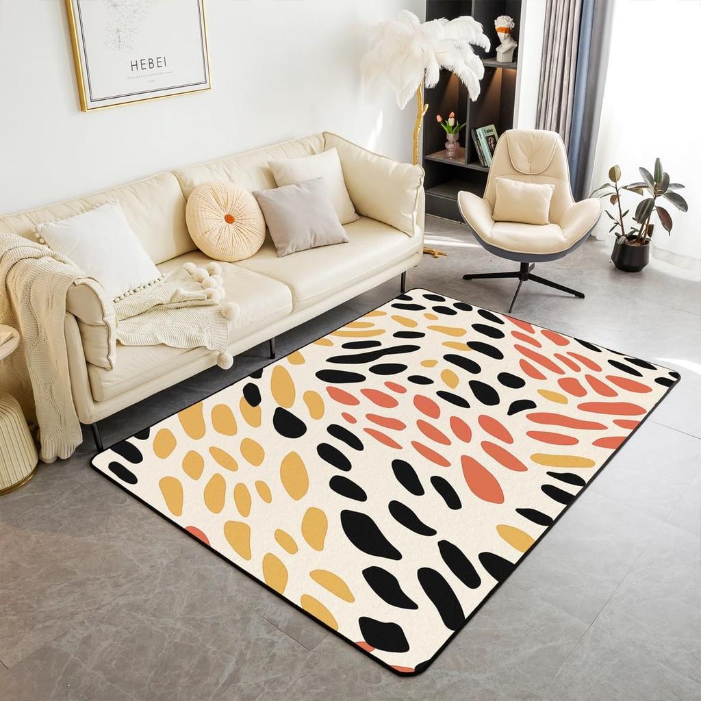 Erosebridal Vintage Radios Indoor Floor Mat Retro Music Tape Printed Carpet Cassette Music Playback Record Area Rug for Kids Boys Girls Teen