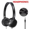 3.5mm Plug Wired Headphones Foldable Headphones Bass Stereo Fashion Music Earphones For PC MP3 Smartphones Tablet