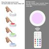 LED Cabinet Lamp RGB Color Dimmable Kitchen Counter Remote Control