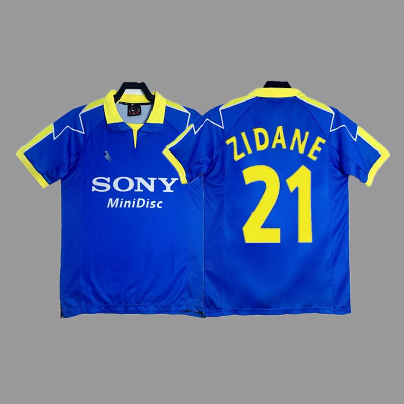 Vintage Jersey Football Jersey Juventus Piero Baggio Zidane Pirlo Buffon Nedved Tracksuit