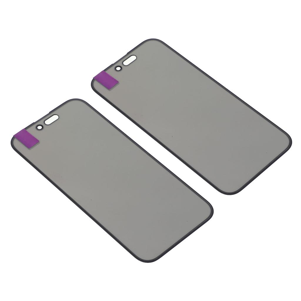 2 STÜCK Handy-Bildschirmglas Vorne Äußeres Linsenglas Bildschirmaustausch mit Reparaturset für IOS 15 Pro