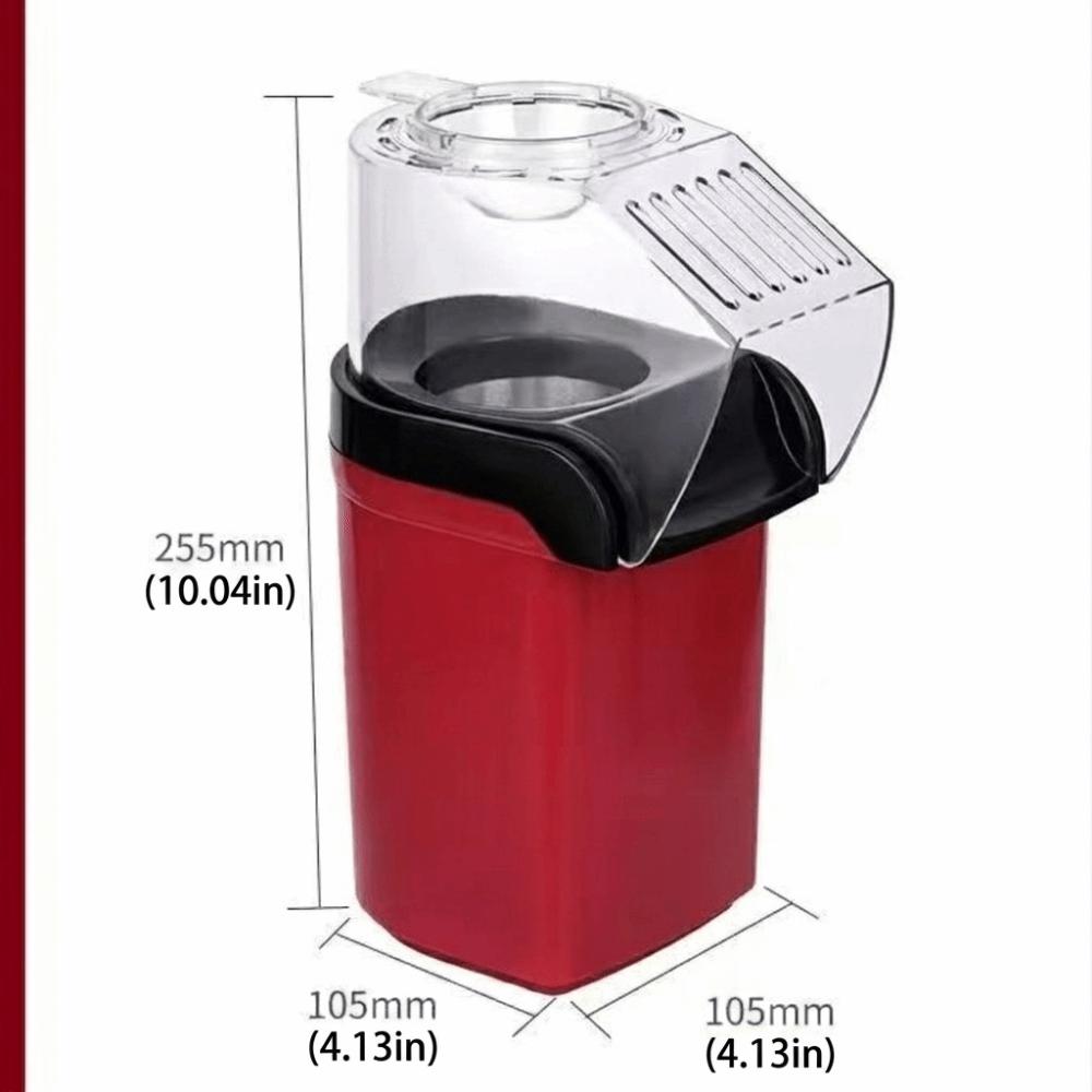 Fully Automatic Popcorn Machine Non-Stick Popcorn Maker Corn Air Popper Home