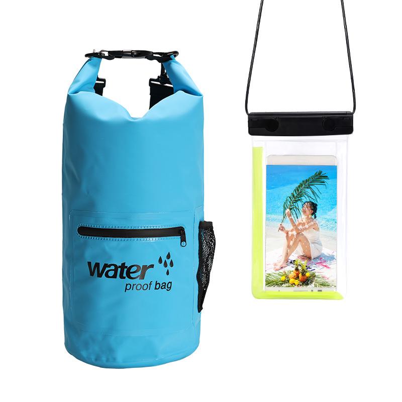 Wasserdichte Schwimmtasche mit PVC-Netzgewebe für Schwimmen und Strand