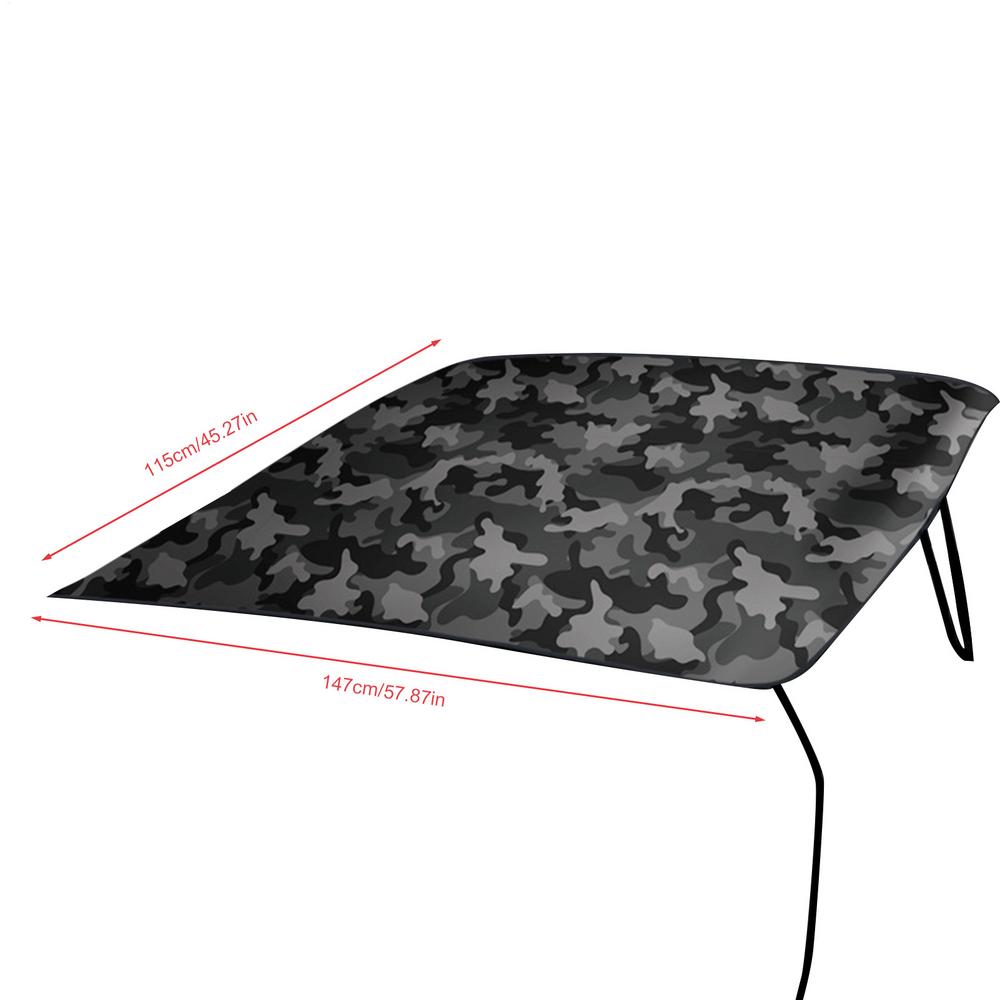 Car Windshield Snow Cover Waterproof Camouflage Windshield Snow Ice Cover Auto Window Sun Shade For Exterior Sunroof Winter