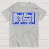 May The Be With You Cotton Summer Casual Cool Loose T-Shirt