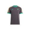 adidas Camiseta Jamaica Adicolor 3 Rayas Talla Asiática 'Negro' Hombre IT7807