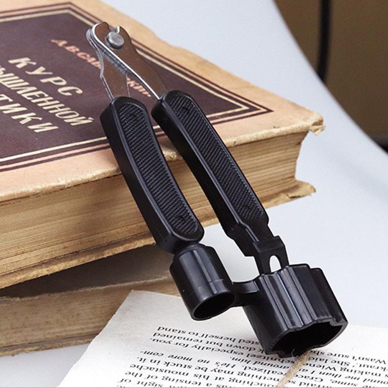 Multifunction Guitar String Changing Gadget with Fretboard Scale Sticker Notes Labels String Cutter Beginner Guide Accessory ZYF