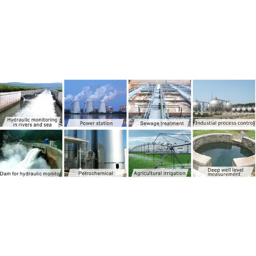 Submersible 0-10V 4-20mA Output Hydrostatic Level Sensor Transmitter DC12-36V Water Tank Liquids Transducer Meter
