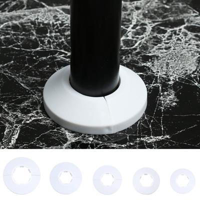 Kunststoff-Flanschabdeckung Wasserhahnzubehör Wasserhahndekoration Rohrwandabdeckungen Wasserhahn-Dekorabdeckung
