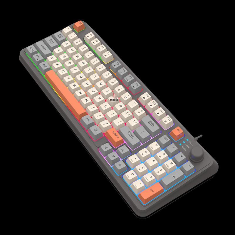 

FOREV K94 Wired Membrane Keyboard with Mixed Backlight