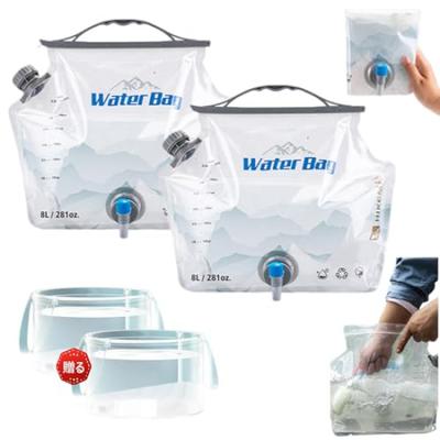 Water Bags for Foldable Water Emergency Water Water Jug with with for Car Water Disaster Water Storage Emergency Water Supply Fully Easy To Food with