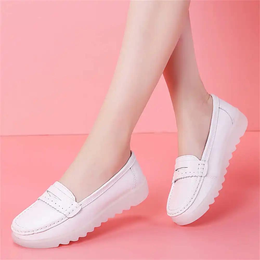Fashion Moccasin Ete Heels Number 34 Shoes With Heels For Women Shoes Large Size Sneakers Sport Lux Runing Sapatenes Classic