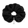 LALA J Chiffon Hair Scrunchie - Black (JALJHS3BS806FA000)