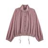 Estate 2026 nuova moda di strada transfrontaliera europea e americana per donna giacca a quadri a maniche lunghe con colletto alla coreana 2w103 12612