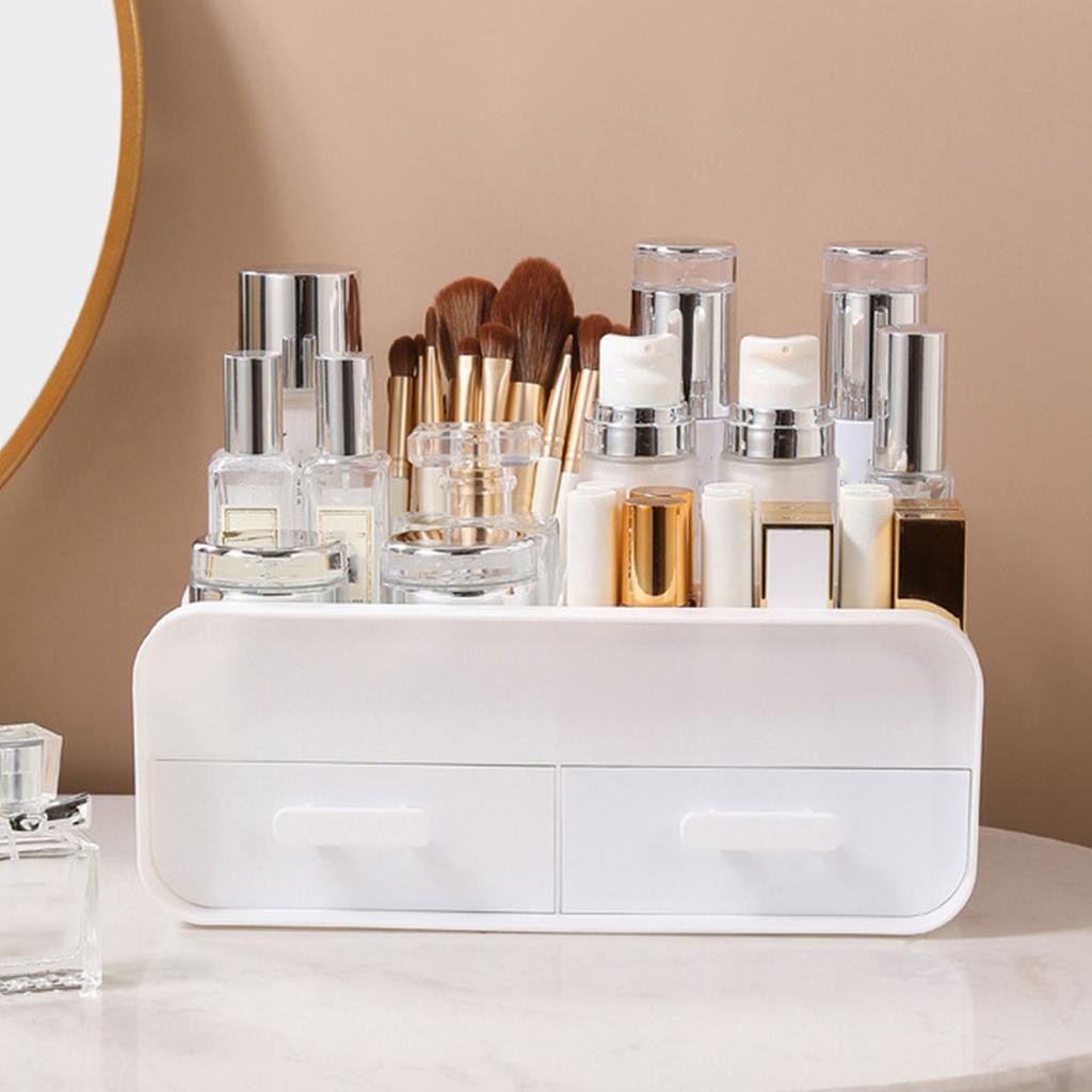 Kosmetik Organizer Box Kunststoff Multifunktionales Schubladen-Design Kosmetik Hautpflege Organizer