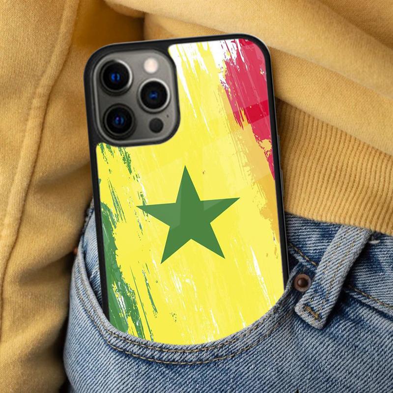Mali Flag Soft Phone Case for iPhone 17 Air 16e Pro max 15 Pro 13 14 Plus 11 12 MagSafe Magnetic Coque