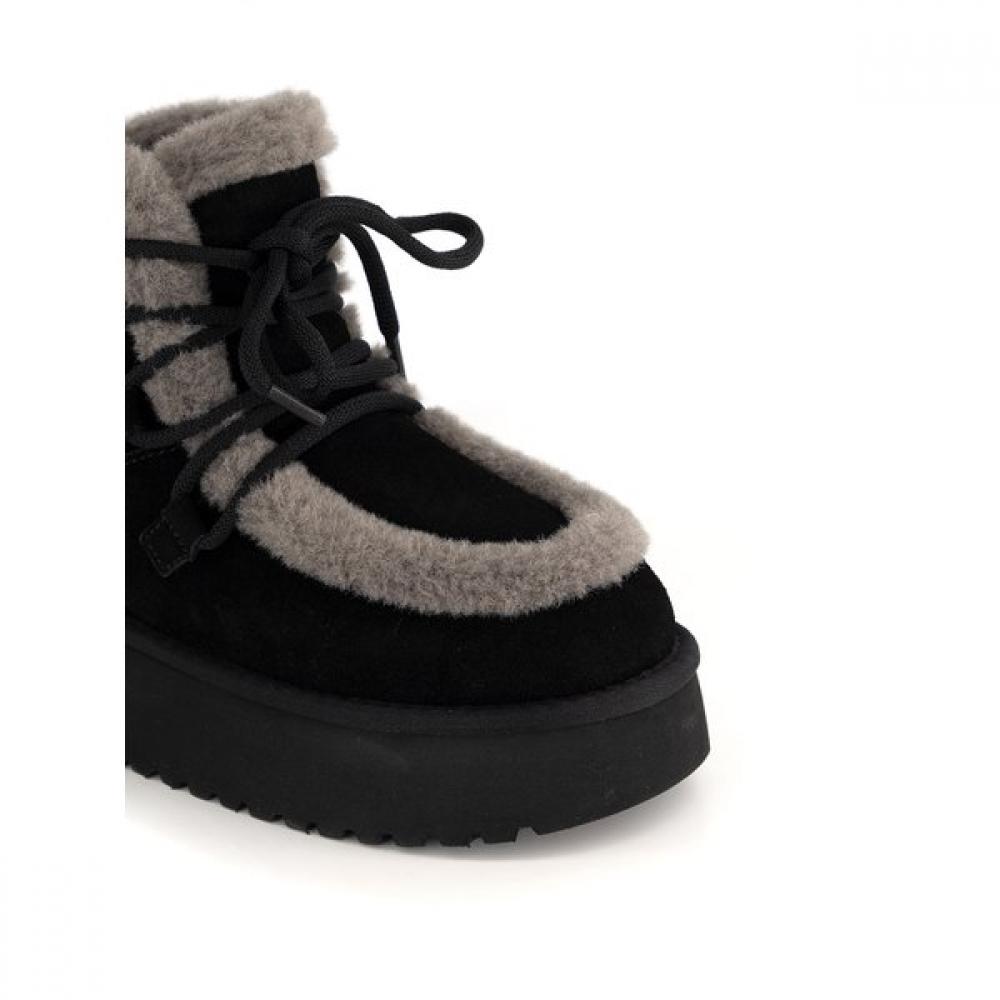 Tandy Women S Fur bootS Black G25447