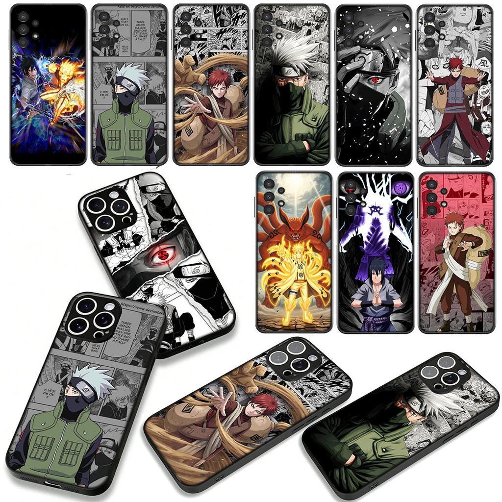 for Xiaomi Redmi 15 A5 9A 9T 10A 10C 9C NFC 15C Note 11 9 10 Pro Plus 8T Phone Cover Case Gaara Kakashi Narutos Sasuke Casing
