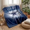 Dallas Cowboys Flanelová fleecová deka Útulná teplá přehozová deka na pohovku postel cestování Celoroční použití