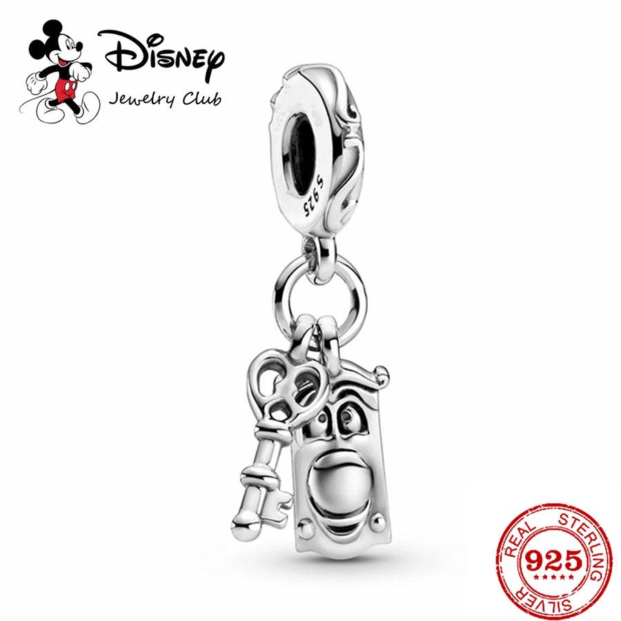 Bestverkochte 925 zilveren Disney serie hanger bedel, geschikt voor originele DlY armband! Verjaardagsmode voor dames