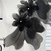 3D Dress Cloth Pin Multi-layer Embroidery Studded Patch New Organza Flower Patch  Corsage Accessory