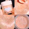 Glitter Highlighter Powder Eyeshadow Makeup Face Brightening Highlighter Powder Shimmer Cosmetics
