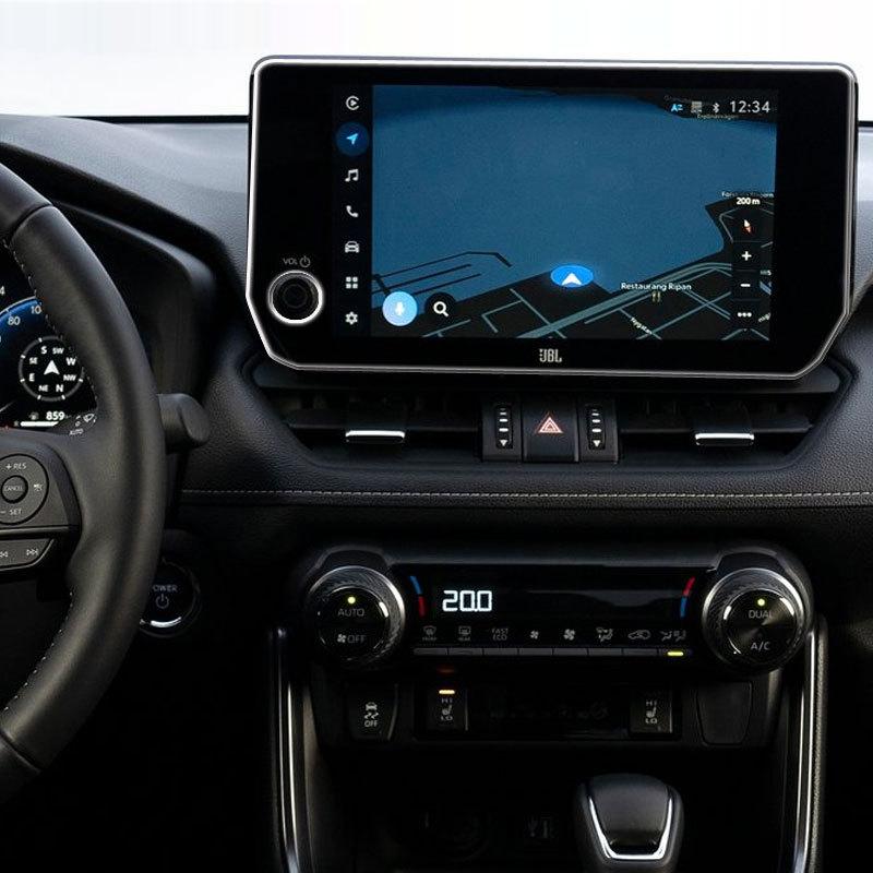Tempered Glass Screen Protector For Toyota RAV4 2023 2024 10.5 Inch Car Infotainment Radio GPS Navigation Lcdscreen Inteior
