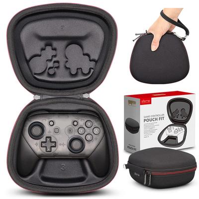 Sisma Controller Case for Switch Pro Controller Case Storage Pouch Protects the Entire Wireless Controller Semi-Hard "Black"