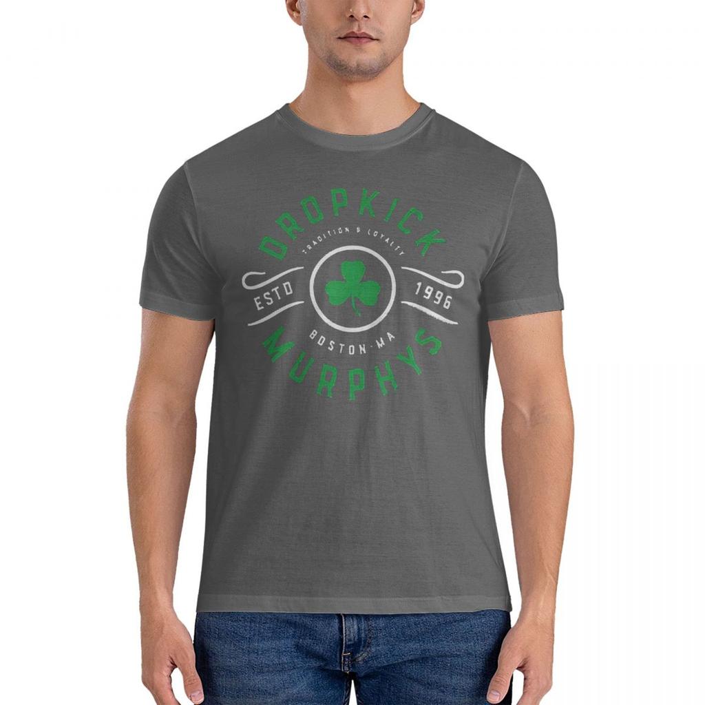 Maglietta da Uomo Rock Band Tempo Libero Puro Cotone T-shirt Manica Corta Dropkick Murphys T-shirt Girocollo Abbigliamento 4XL 5XL