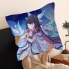 Genshin Impact Columbina Lucky Dragon Pillow Cover Sofa Cushion Cover Home Room Decoration Children Gift