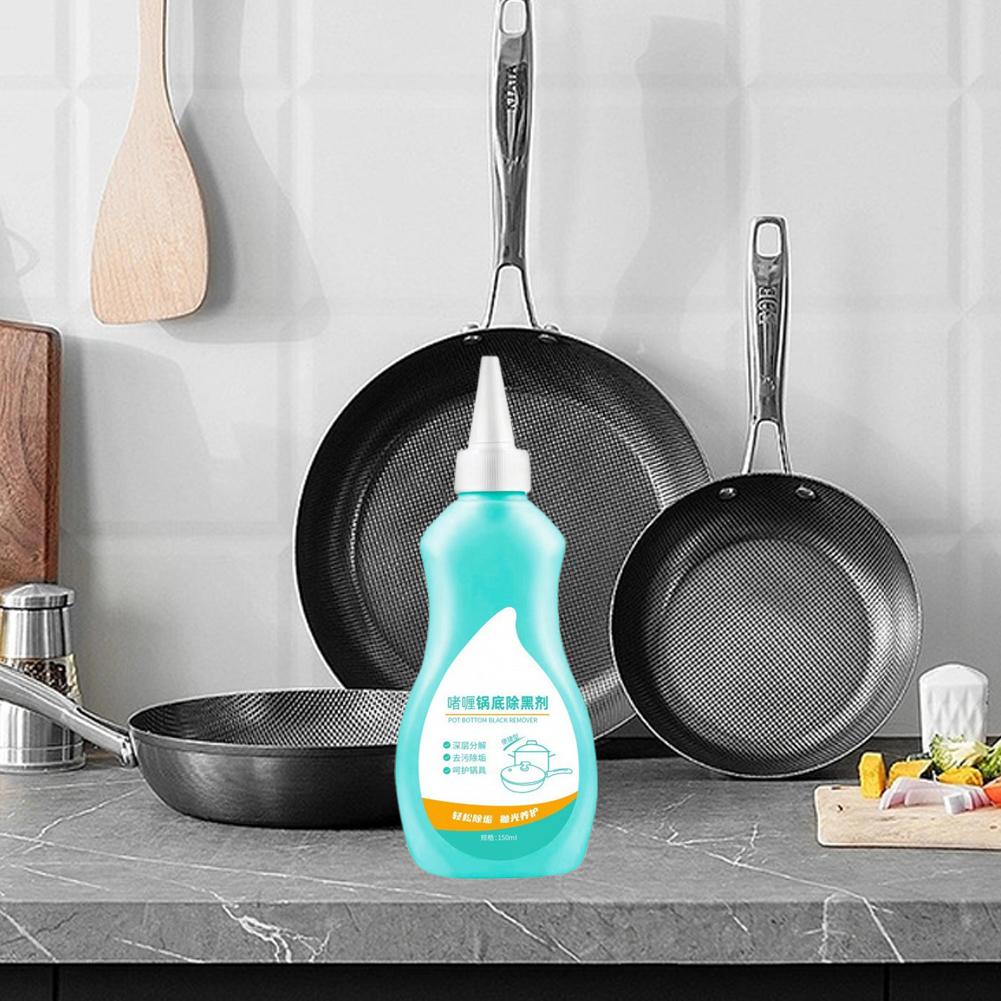 Gel Pot Bottom Black Remover Heavy Oil Stains Black Stain Black Steel Bottom Stainless Descaler D0P0