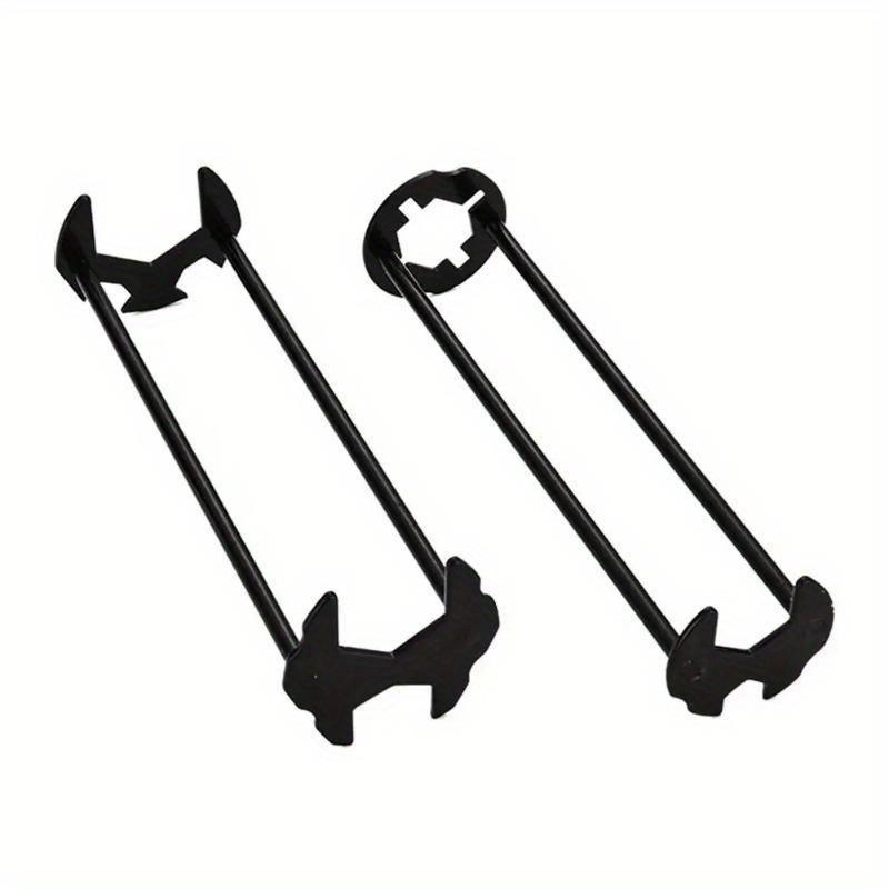 

2 шт. Ключ для ремонта раковины Четырехлапый шестигранный ключ Ключ для ванной комнаты Ключ для кухни Инструмент для сантехники Для смесителей и водонагревателей